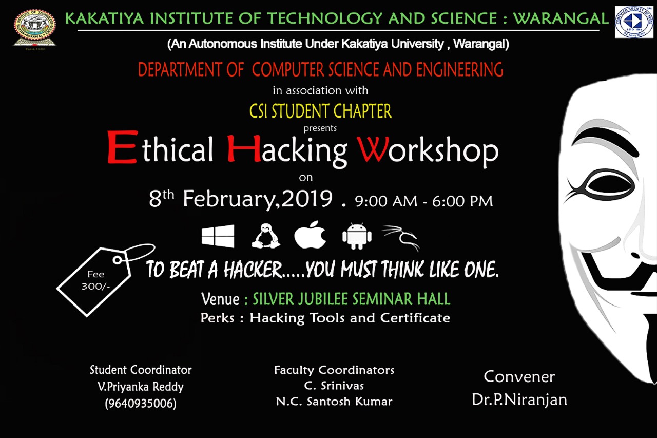 Ethical Hacking Workshop 2019